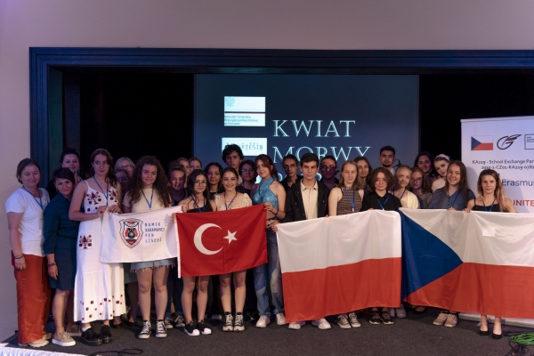 Wizyta tureckiego liceum w Gimplu.