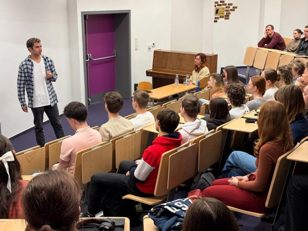 Spotkanie ze studentem z Izraela
