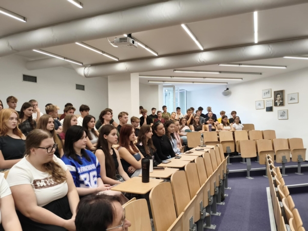 Spotkanie z sekretarzem noblistki