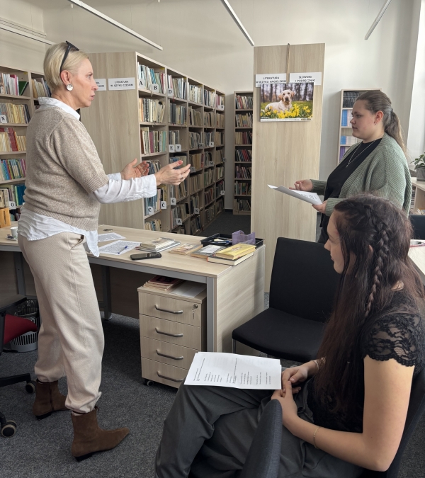 Warsztaty recytatorskie z p. Renatą Drössler